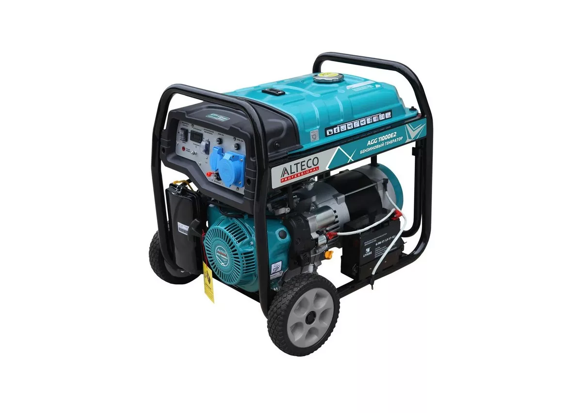 Бензиновый генератор 3.2 кВт Carver PPG-4500 220В ручной однофазный четырехтактный