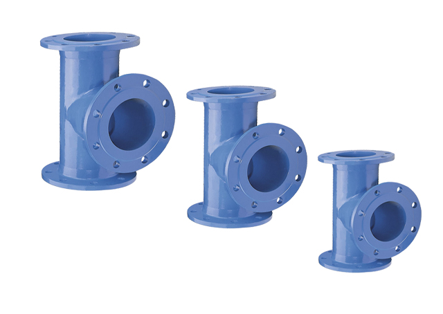 Чугунный фланцевый тройник 65х65 PN 16