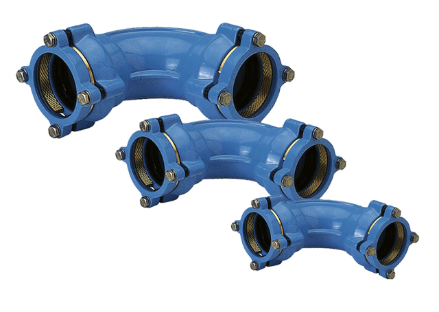 Чугунное колено System 2000 280х16 90 ̊ 