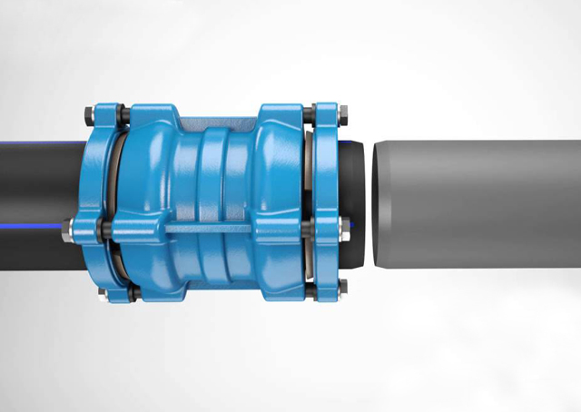 Чугунная муфта для ПЭ труб System 2000 DN 315 PN 16