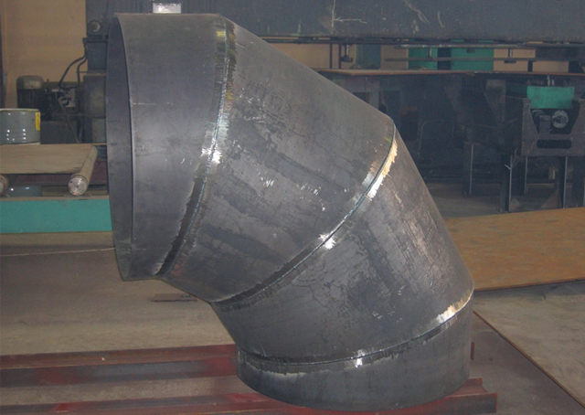 Секторный сварной отвод 60 ̊ 500х7 17Г1С