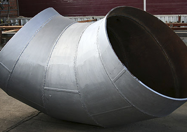 Секторный сварной отвод 60 ̊ 500х7 17Г1С